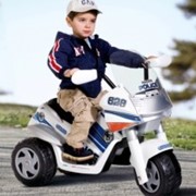 Детские товары, Игрушки,Машинки,Автомобили, мотоциклы игрушечные,Детский трехколесный мотоцикл Raider Police. фотография