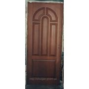 Двері, двері вхідні соснові, двері з натурального дерева (модель 31)