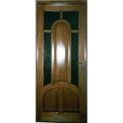 Міжкімнатні двері, двері зі склом, двері у зал (модель 28) фото