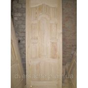 Дверь деревянная из сосны “Спарта“ фото