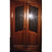 Міжкімнатні дерев'яні двері у Луцьку (модель 5) фото