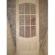 Дверь деревянная из сосны “Мадера“ без стекла фото