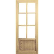 Дверь деревянная из сосны М4/1 под стекло фото