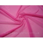Стрейч-сетка насыщенная розовая фото