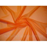 Стрейч-сетка оранжевая фото