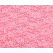 Стрейч-гипюр нежно-розовый фотография