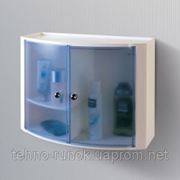 Полка для ванной “Prima Nova“ 2 дверцы 17 х 38 х 32 см, фото
