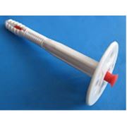 Дюбель-зонтик для крепления теплоизоляции L10х180mm D 50mm с УДАРОПРОЧНЫМ пластиковым гвоздем