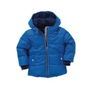 Куртка детская утепленная ярко синяя