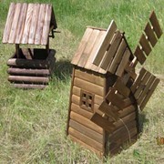 Изделия из дерева для сада и дома фото