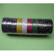 Набор цветной изоляционной ленты (10шт) фото