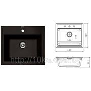 Кухонная мойка ЛИПСИ-600 (кухонный блок 600мм)