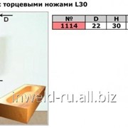 Код товара: 1114. (D22 H30) Фреза пазовая с торцевыми ножами L30 фото