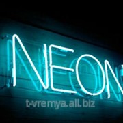 Неоновая вывеска фото
