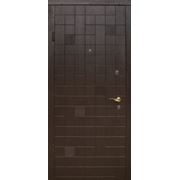 Металлическая дверь “Berez“ (венге) Каскад фото