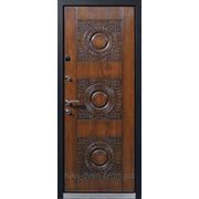Двери Коло 3 входные бронированные, серия Патина фото