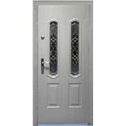 Дверь входная металлическая витраж МДФ МХ-45(УЛИЦА) Запорожье фото