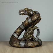 Статуэтка "Змея", стразы, 27 см