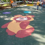 Покрытия для детских площадок фото
