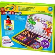 Набор для рисования Чемоданчик Crayola Kids Mini 50 шт. Набор Маленький художник 81-8114 фотография
