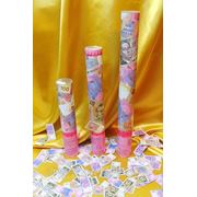 Хлопушки пневматические с сувенирными гривнами длиной 40 см фото