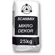 Штукатурка фасадная декоративная Scanmix MIKRODEKOR (2мм), 25кг фото