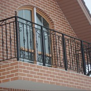 Перила балконные металлические фото