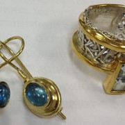 Нанесение золота 585, 750 пробы на любые ювелирные изделия. фото