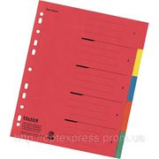 Разделители MAXI цветные картонные 1-5 формата A4 FALKEN 80002009 фото