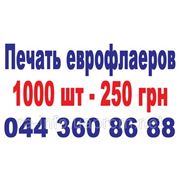 Еврофлаера Киев 1000 шт. — 250 грн.