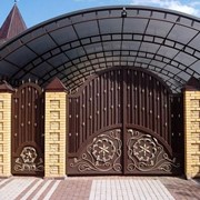 Ворота и заборы кованые и сварные в Кривом Роге  фотография