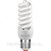 Энергосберегающая лампа Maxus Slim full spiral 13W, 4100K, E27 фото