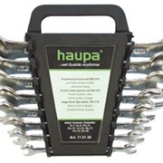 Набор гаечных двусторонних ключей HAUPA, 8 компонентов, 6-22 фото