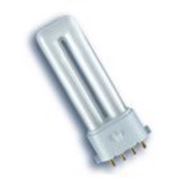 Люминесцентная лампа OSRAM DULUX S/E 9 W/830 (9 Вт, 2G7, белый теплый) фото