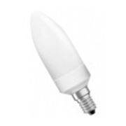 Люминесцентная лампа OSRAM DULUXSTAR CLASSIC B 9 W/827 (9 Вт, Е14, белый теплый) фото