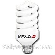 Лампа энергосберегающая Е27 15W 2700К T2 full spiral MAXUS фото