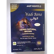 Хна натуральная йеменская коричневая Wadi Bana (Вади Бана) фото