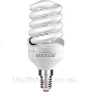 Энергосберегающая лампа Maxus Full Spiral 15W, 2700K, E14 фото