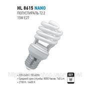 HL8615 NANO Т2.2 HL SRL 15W E27 6400К энергсберегающая фото