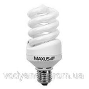 Лампа энергосберегающая Е27 20W 4100К T2 full spiral MAXUS фото