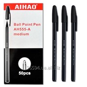 Ручка шариковая Aihao (Chen's) АН-555А, черная фото
