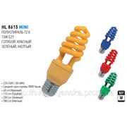 Цветные энергосберегающие лампы 15w E27 фото