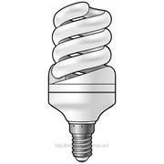 Лампа энергосберегающая ELM, 15 Вт, Е14 фото