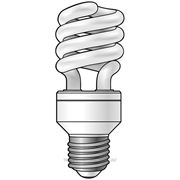 Лампа энергосберегающая ELM 15 Вт