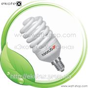 Энергосберегающая лампа maxus T2 Full Spiral 20W, 4100K, E14 фотография