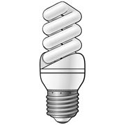 Лампа энергосберегающая ELM фото
