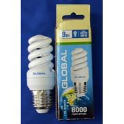 Энергосберегающая лампа Global 9w E27 4100K NEW фотография