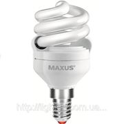 Энергосберегающая лампа Maxus Full Spiral 9W 4100K E14 фото