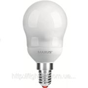 Энергосберегающая лампа Maxus New Globe 11W, 2700K, E14 фото