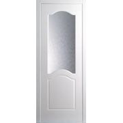 Дверное полотно белое под стекло 200*80 см фото